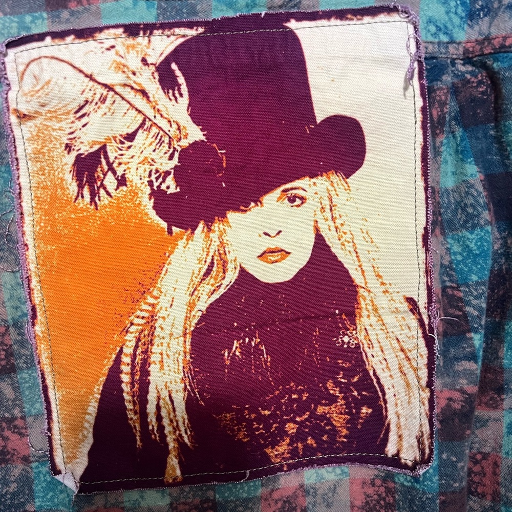 Angry Minnow vintage flannel - Picture 3 of 5